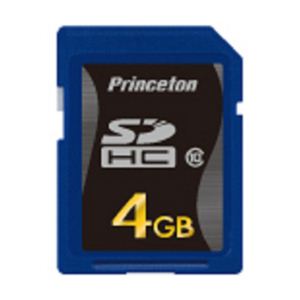 princeton 4GB SDHCカード Class 10 PSDHC／10-4G