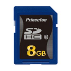 princeton 8GB SDHCカード Class 10 PSDHC／10-8G