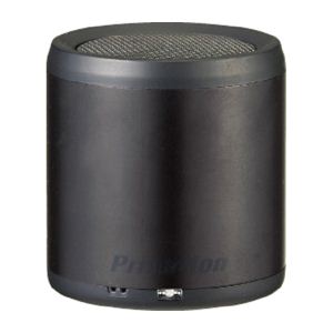 princeton Bluetoothワイヤレスミニスピーカー「BLUETUBE」（ブラック） PSP-BTS1B