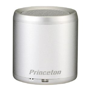 princeton Bluetoothワイヤレスミニスピーカー「BLUETUBE」（シルバー） PSP-BTS1S