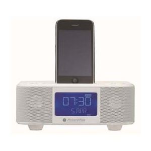 princeton iPod／iPhone用FM搭載目覚まし機能付きスピーカー（i-BirdII） PSP-MSSBC2W