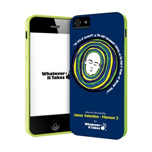 princeton iPhone 5用プレミアムジェルシェルケース （James Valentine - Maroon 5） WAS-IP5-GJV01