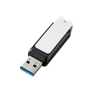 サンワサプライ USB3.0メモリ UFD-3SW16GBK - 拡大画像