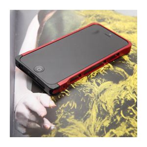 COREMECHATEC MOBiCRAB メタルバンパー for iPhone5（レッド+ブラック） RX-IP5MB-RDBK