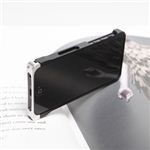 COREMECHATEC MOBiCRAB メタルバンパー for iPhone5（ブラック+シルバー） RX-IP5MB-BKSL