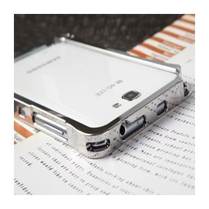 COREMECHATEC MOBiCRAB GALAXY Note2 （SC-02E） 用 メタルバンパー（24K ホワイトゴールド） RX-GXN2MB-24WG