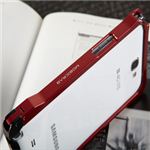 COREMECHATEC MOBiCRAB GALAXY Note2 （SC-02E） 用 メタルバンパー（レッド+ブラック） RX-GXN2MB-RDBK