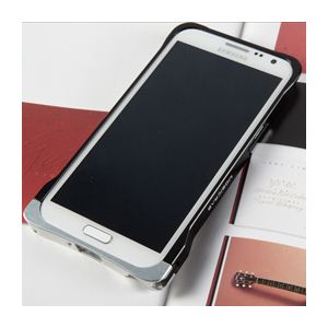 COREMECHATEC MOBiCRAB GALAXY Note2 （SC-02E） 用 メタルバンパー（ブラック+シルバー） RX-GXN2MB-BKSL