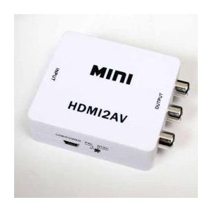 サンコー HDMIをコンポジットへ変換するアダプタ HDMRCA22 - 拡大画像