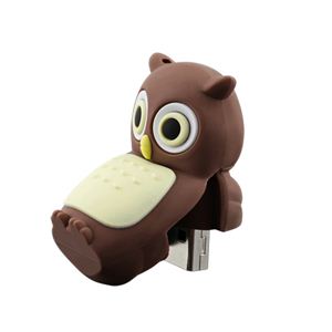 CUT＆PASTE フクロウ型の可愛いUSBメモリー8GB DR10021-8BR