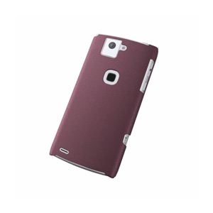 エレコム docomo F-02用シェルカバー（クラックパープル） PD-F02PVT04