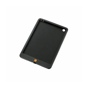 エレコム iPad mini用スムースシリコンケース（ブラック） TB-A12SSCDBK