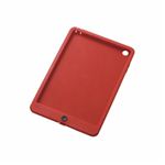 エレコム iPad mini用スムースシリコンケース（レッド） TB-A12SSCDRD