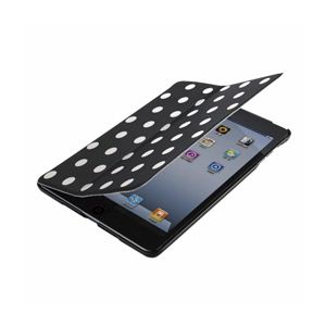 エレコム iPad mini用フラップカバー（ドットブラック） TB-A12SPVFF1