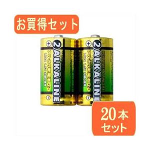 HATTA ハッタ 単2形アルカリ乾電池2本パック LR14 2Sx10パック LR14 2SX10