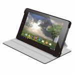 エレコム ASUS ME172V用ソフトレザーカバー4段（ブラック） TB-ASM17APLF2BK