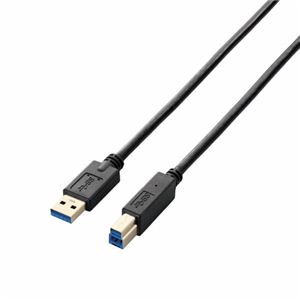 エレコム USB3.0ケーブル（A-B） USB3-AB15BK