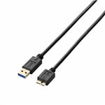 エレコム USB3.0ケーブル（A-microB） USB3-AMB10BK