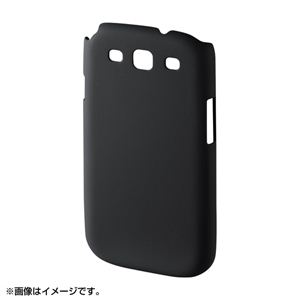 サンワサプライ ラバーコーティングハードケース（GALAXYS用） PDA-GA9BK