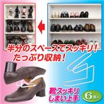 後藤 靴スッキリしまい上手 6個入 870259