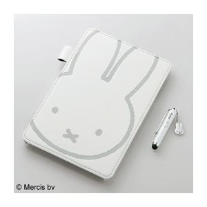 エレコム iPad mini用miffy ソフトレザーカバーセット TB-A12SPLFMF1