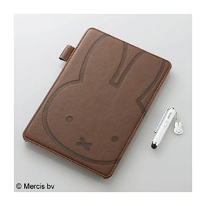 エレコム iPad mini用miffy ソフトレザーカバーセット TB-A12SPLFMF2