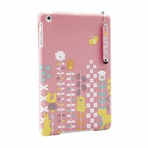 エレコム iPadmini用デザインシェルカバーセット（ガーデン） TB-A12SPSTT1