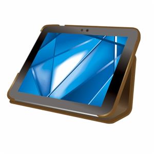 エレコム TOSHIBA AT501用ソフトレザーカバー（ブラウン） TB-TO501APLFBR
