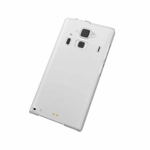 エレコム docomo F-06E用シェルカバー／ラバークリア PD-F06EPVRCR