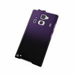 エレコム docomo F-06E用シェルカバー／ブラック×パープル PD-F06EPVWBPU