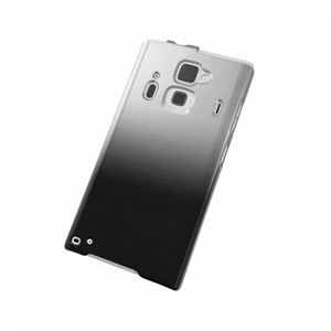 エレコム docomo F-06E用シェルカバー／ブラック×シルバー PD-F06EPVWBSV