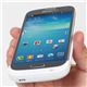 サンコー Galaxy S4用薄型バッテリーケース ホワイト GLX4B95W - 縮小画像3