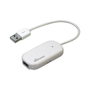 ラトックシステム Wi-Fi USBリーダー（USB給電モデル） REX-WIFIUSB1 - 拡大画像