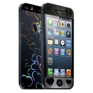 icover デザイナーズフィルム iPhone5用 Heart AS-IP5F-HT