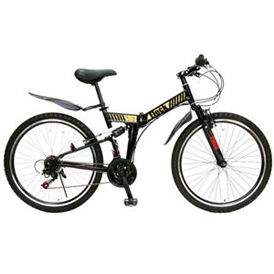 WACHSEN（ヴァクセン）26インチアルミ折りたたみマウンテンバイク18段変速付Fleck（フレック） BM-20F