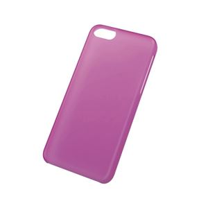 エレコム iPhone 5c用シェルカバー・薄型（ピンク） PS-A13PVUPN