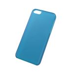 エレコム iPhone 5c用シェルカバー・薄型（ブルー） PS-A13PVUBU