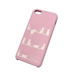 エレコム iPhone 5c用シリコンケース テクスチャ（キャット） PS-A13SCT03