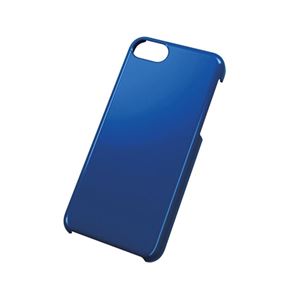 エレコム iPhone 5c用シェルカバー／ブルー PS-A13PVBU