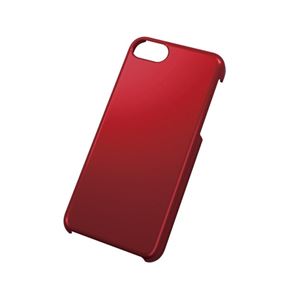 エレコム iPhone 5c用シェルカバー／レッド PS-A13PVRD