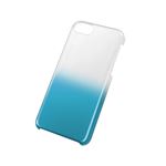 エレコム iPhone 5c用シェルカバー／クリア×ブルー PS-A13PVWCBU