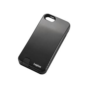 ロジテック Lightningコネクタ付きケースタイプモバイルバッテリー LPA-LC1-2010BK