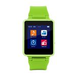 グリーンハウス 腕時計＆クリップ形デジタルオーディオプレーヤー 「Kana Watch」 ライトグリーン GH-KANAWH-8LG