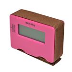 ミヨシ コンパクトラゲッジスケール 紙メジャー付き ピンクチョコレート MBL-02／PC