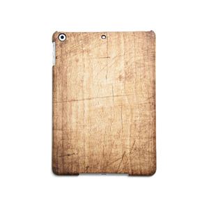 ブライトンネット iPad AIR用ウッドケ-ス 荒目キズ BI-IPADAIRWOODAK - 拡大画像