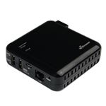 ラトックシステム Wi-Fi USBリーダー（スマホ・タブレット充電機能付）ブラック REX-WIFIUSB2-BK