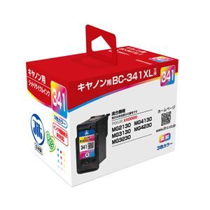 サンワサプライ リサイクルインクカートリッジ JIT-C341CXL