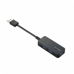 エレコム 3ポートUSB3.0ハブ U3H-K304BBK