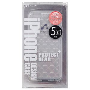 エアージェイ iPhone5c用ラメクリアケース クリア AC-5C-RMC