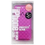 エアージェイ iPhone5c用ラメクリアケース ピンク AC-5C-RMP